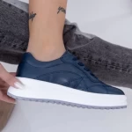 Frauen Sportschuhe AW350 Dunkelblau Engelblau