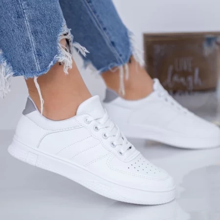 Frauen Sportschuhe 927 Weißgrau Mode
