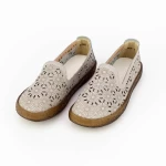 Frauenschuhe jeden Tag y1905 grau Gebildet