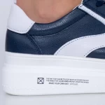 Frauen Sportschuhe AW351 Dunkelblau-Weiß Engelblau