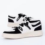 Herren Sportschuhe D963 Beige-Black Se7en