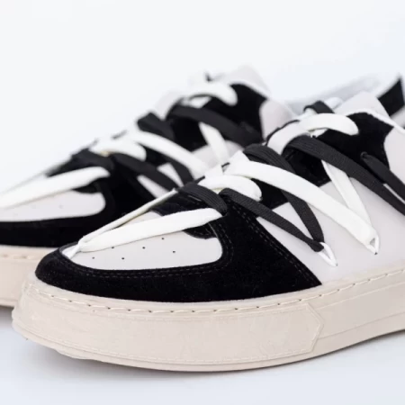 Herren Sportschuhe D963 Beige-Black Se7en