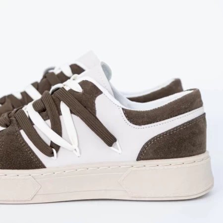 Herren Sportschuhe D963 Beige-Khaki | Se7en