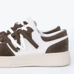 Herren Sportschuhe D963 Beige-Khaki | Se7en