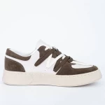 Herren Sportschuhe D963 Beige-Khaki | Se7en
