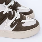 Herren Sportschuhe D963 Beige-Khaki | Se7en