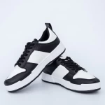 Herren Sports Schuhe S0822 Black-Biała | Se7en