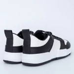 Herren Sports Schuhe S0822 Black-Biała | Se7en