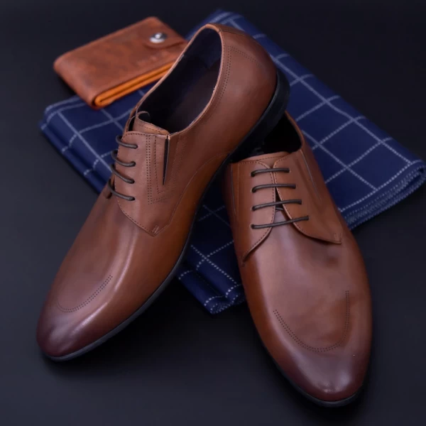 Herren E7-3A braune Schuhe Eldemas