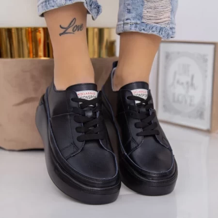 Frauen Sportschuhe AW369 Schwarz Engelblau