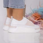 Frauen Sportschuhe AW369 White-Pink | Engelblau