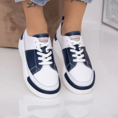 Frauen Sportschuhe AW369 Biały-Dimenniebski | Engelblau