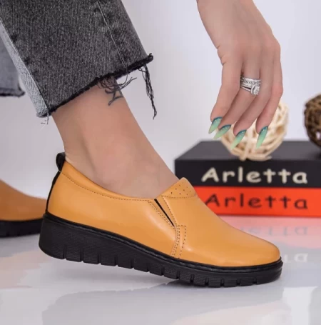 Frauenschuhe jeden Tag C60 hellbraun Mode