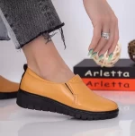 Frauenschuhe jeden Tag C60 hellbraun Mode