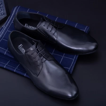 Herren E7-3A Schwarze Schuhe Eldemas