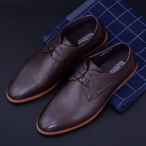 Herrenschuhe N136-8-2 Bronze Eldemas