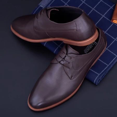 Herrenschuhe N136-8-2 Bronze Eldemas