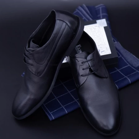 Herrenschuhe N136-8-2 Schwarz Eldemas