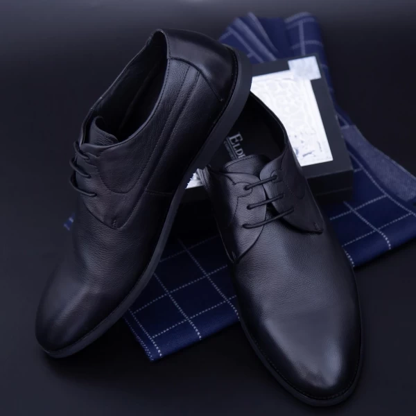 Herrenschuhe N136-8-2 Schwarz Eldemas