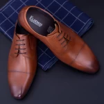 Herrenschuhe 550-032 Brown Eldemas