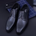 Herrenschuhe 550-032 Schwarz | Eldemas