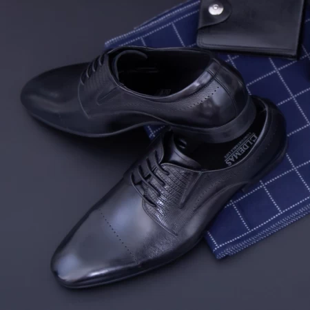 Herrenschuhe 550-032 Schwarz | Eldemas