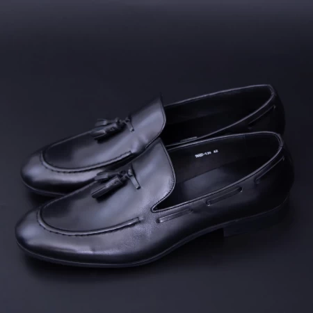 Herrenschuhe 9605-138 Schwarz Eldemas