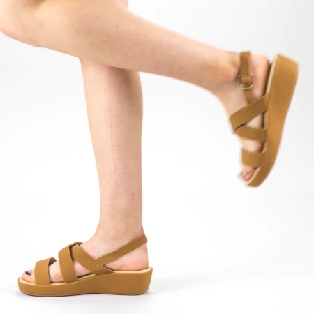 Frauen GH116 Braune Sandalen Mei