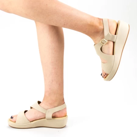Frauen Sandalen GH115 Beige Mei