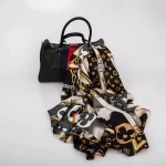 Seidenschal für Frauen Seidenschal ES34 | Mode