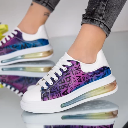 Frauen JG33 White-Purple-Sportschuhe Mei