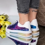 Frauen JG33 White-Purple-Sportschuhe Mei