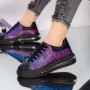 Frauen jg33 schwarz-lila Sportschuhe Mei