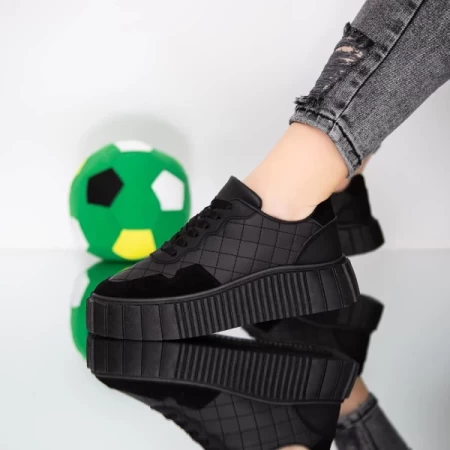 Frauen MU21 Schwarze Sportschuhe Mode