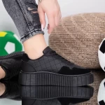 Frauen MU21 Schwarze Sportschuhe Mode