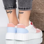 Frauen MU21 White-Red Sports Schuhe Mode