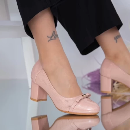 C113 nackte dicke Fersenschuhe Mode