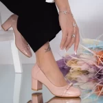 C113 nackte dicke Fersenschuhe Mode