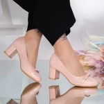 C113 nackte dicke Fersenschuhe Mode