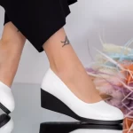 Weiße C92 -Plattformschuhe Mode