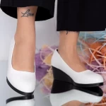 Weiße C92 -Plattformschuhe Mode