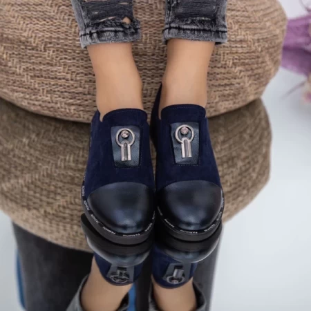 Frauenschuhe jeden Tag H29 dunkelblau Mode