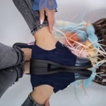 Frauenschuhe jeden Tag H29 dunkelblau Mode