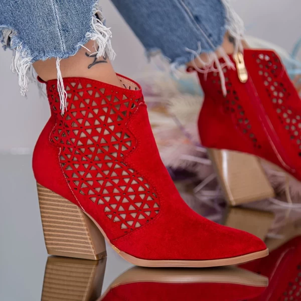 Frauen Sommerstiefel xkk519 rot | Mei