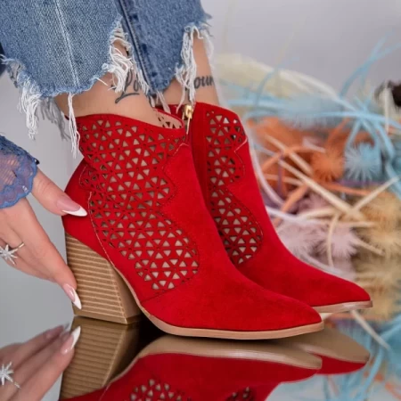 Frauen Sommerstiefel xkk519 rot | Mei