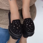 Frauenschuhe jeden Tag L58 Schwarz Mei