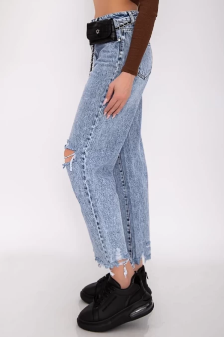 Frauen H1310 Jeans blau Fartfallin