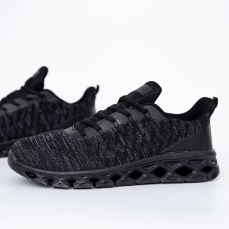 Herren Sportschuhe D-3-1 Schwarz-Diemnoszary | DCF68