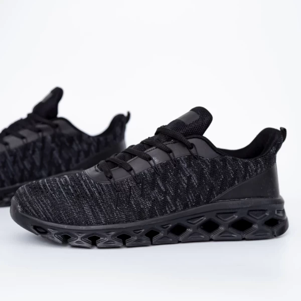 Herren Sportschuhe D-3-1 Schwarz-Diemnoszary | DCF68
