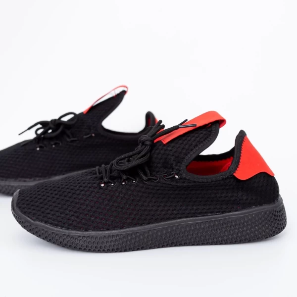 Herren Sportschuhe L033 Black-Red | DCF68